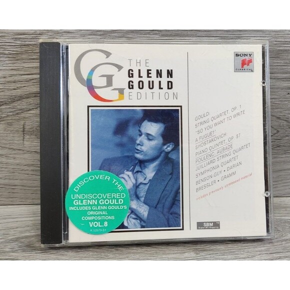 Glenn Gould - String Quartet / Piano Quartet [Used Very Good CD]-Sony Classical - Picture 1 of 4